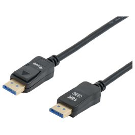 EQUIP Cable DisplayPort 2.1 119272, 2 metros, 16K/60Hz, 40Gbps, HDCP, HDR, DisplayPort Macho a Macho