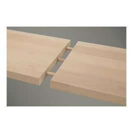 Wolfcraft Pack 40 espigas largas de madera de haya Ø8x40mm 2908000
