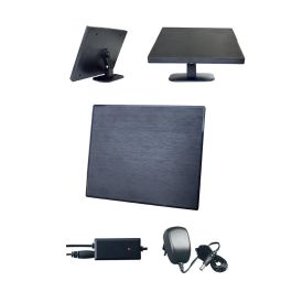 Edm Antena Interior TV UHF 470-862 MHz 28dB con Adaptador de Corriente