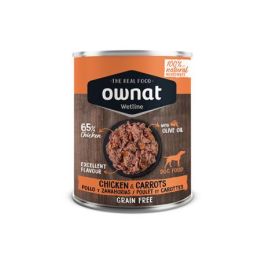 Ownat Wetline Alimento Húmedo para Perros Sabor Pollo y Zanahorias - 12 Latas de 395 gr Precio: 33.7900002. SKU: B1CEK628C2