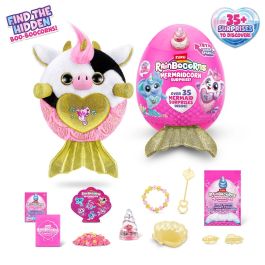 ZURU AUC1735021813700 Peluches Mermaidcorn Surprise S7 con 35 sorpresas y cola brillante, Huevo para incubar
