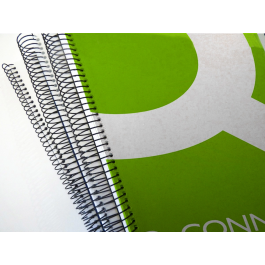 Q-connect Espiral Metálico 4:1 16mm 1.2mm Negro Encuadernación Caja 100 Unidades