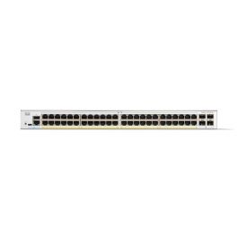 Cisco C1200-48P-4G Catalyst Smart Switch, 48 Puertos GE, PoE, 4x1GE SFP, Protección de por Vida Limitada, Pequeñas Empresas
