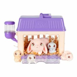 Little Live Pets Mascota Mini Mama Surprise: Juguete Interactivo con Sorpresa de Bebé, Alimenta a Mamá con Apio