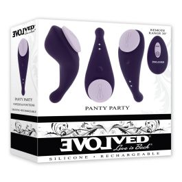 Vibrador Evolved Panty Party Morado Vibrador Evolved Panty Party Morado