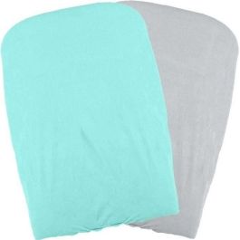 DOMIVA Juego de 2 fundas cambiador - Aqua / Pearl DOMIVA Juego de 2 fundas cambiador - Aqua / Pearl