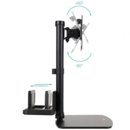 Tooq Soporte de Sobremesa DB1128TN-B Ajustable Giratorio Inclinable para Monitor hasta 6kg Compatible VESA 75x75 100x100