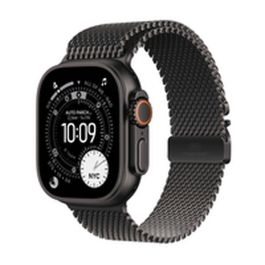 Apple Watch Ultra 3 Cellular Titanium 49mm Schwarz con Correa Milanaise