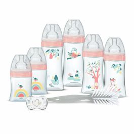 Kit de parto Dodie - 6 biberones anticólicos, tetinas planas, 1 chupete anatómico 0-2 meses, 1 cepillo para biberón - Sin BPA - Verde Precio: 53.49999996. SKU: B1GDG3V994