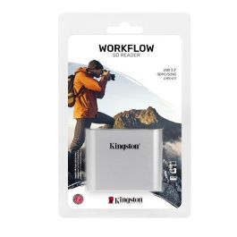 Kingston Workflow Lector Tarjetas SD USB-C Lector de Tarjetas Externo Gris