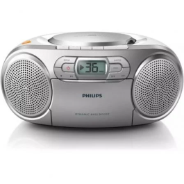 Philips Radio CD AZ127/12 2W con Cable y a Pilas Gris Precio: 75.49999974. SKU: S6501601