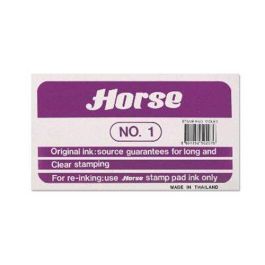 Tampon Horse Nº1 Violeta (Set de 12) Precio: 47.88999952. SKU: B1535HDZW9