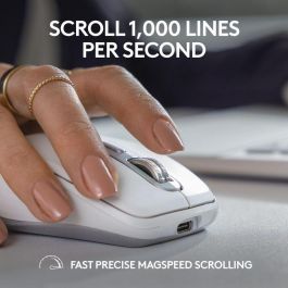 Logitech Mx Anywhere 3S Ratón Inalámbrico Óptico 8000 DPI con Clicks Silenciosos, Rueda MagSpeed y Multidispositivo Grafito