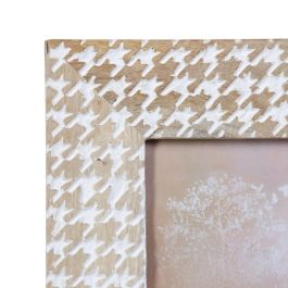 Portafotos 10,16 x 15,24 x 1,3 cm Madera Blanco