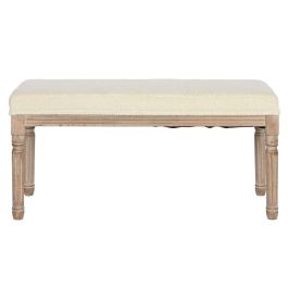 Descalzadora Moderno DKD Home Decor Blanco Natural 40 x 50.5 x 100 cm