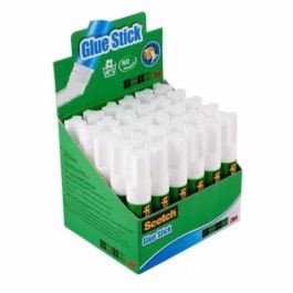 Scotch EXPOSITOR 30 BARRAS ADHESIVO PERMANENTE 8G 7100116519 - Fijación fuerte, pegado rápido, no tóxico