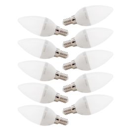 Pack 10 Lámparas LEDs Vela 2835SMD E14 5W 410Lm 40.000H Pack 10 Lámparas LEDs Vela 2835SMD E14 5W 410Lm 40.000H