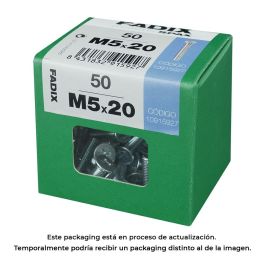 Fadix Tornillo Métrico CP M5x20mm, Caja de 50 Unidades Precio: 3.50000002. SKU: S7913697