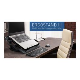 Cooler Master NotePal Ergostand III Base Refrigeradora Portátil 17", Ventilador 23cm 72CFM, USB 2.0 Hub 4 Puertos, Negro, Metal/Plástico