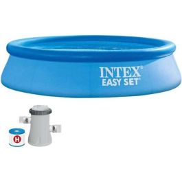 Piscina hinchable redonda easy set con depuradora filtro (capacidad 1942 litros) 244x61 cm Precio: 64.9528. SKU: S2416746