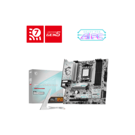 MSI 911-7E66-001 Placa Base B850M GAMING PLUS WiFi AMD B850 Zócalo AM5 micro ATX DDR5 Wi-Fi 7 5GbE para Ryzen 7000/8000/9000, 3x M.2 Precio: 196.49999974. SKU: B157Q3YV6L