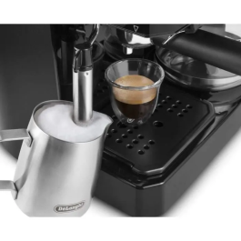 Delonghi BCO411.B Cafetera Espresso Bomba Combinada 15 Bares Compatible Cápsulas ESE Depósito 1L