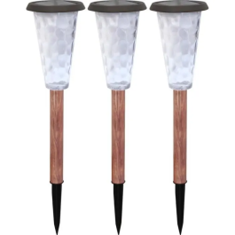 Canopo Set de 3 Balizas Solares 20 Lúmenes Beige Precio: 36.49999969. SKU: B1FKW5ZVTX