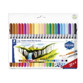 Estuche Cartón con 12 Rotuladores Doble Punta Colores Pastel Staedtler 3200 C12PA Precio: 9.89000034. SKU: B154A3XDJA