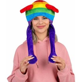 Gorro arco iris con orejas talla única