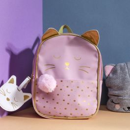 The Concept Factory Mochila Rosa Gato