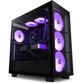 NZXT Kraken Elite 240 RGB Procesador Sistema de refrigeración líquida todo en uno 12 cm Negro 1 pieza(s)