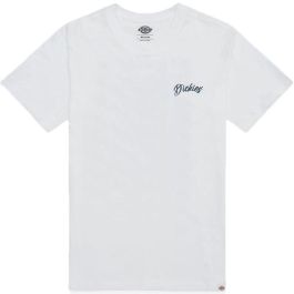 Camiseta de Manga Corta Hombre Dickies Dighton Blanco