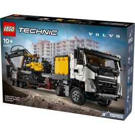 LEGO 42175 Camión Volvo FMX y Excavadora Eléctrica EC230 Set de Vehículos