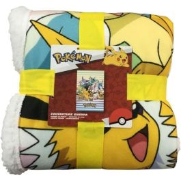 Pokemon AAAPW92860 Manta Sherpa de Evoluciones - 100 x 150 cm