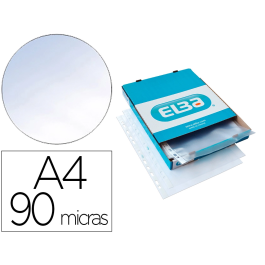 Funda Multitaladro Elba Pp Standard 90Μ Pl.Nj. A4 11 Tal. Paquete De 100 (60023617) Precio: 6.50000021. SKU: B1JYHYXLL5