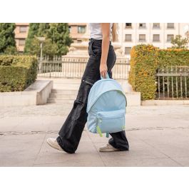 Mochila Antartik Basic Pack Con Bolsillo Para Portatil Turquesa 20 L 300x160x420 mm