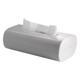 Birillo Caja Para Pañuelos De Papel En Pmma Blanco ALESSI PL07 W