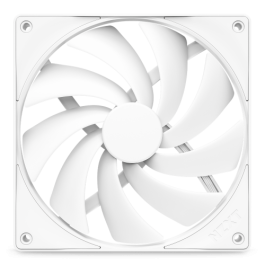 NZXT RF-Q14SF-W2 Ventilador Carcasa Ordenador 14 cm Blanco 1 Pieza(s) Rodamiento Fluido PWM 1500 RPM Max