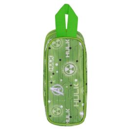 Karactermania Estuche Portatodo Doble 3D Hulk Rage Verde 22 x8 x10 cm