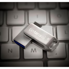 Memoria USB INTENSO 3536491 128 GB Plateado