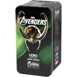 EAGLEMOSS HERO COLLECTOR Figura Loki Heavyweights Los Vengadores Marvel Avengers en Caja Metálica