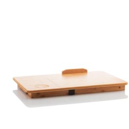 Mesa Plegable Auxiliar de Bambú Lapwood InnovaGoods