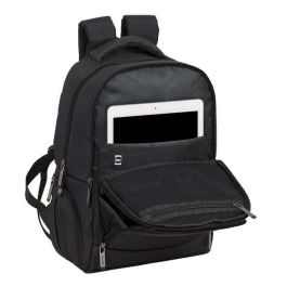 Mochila para Portátil Safta 14,1'' Negro 28 x 42 x 16 cm