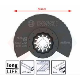 Bosch Professional 2608664131 Juego de Hojas para Herramienta Oscilante STARLOCK, Ideal para Cortar