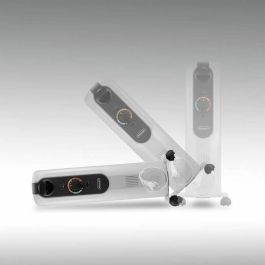 Delonghi DEL8004399021501 Radiador de Aceite 1500 W Móvil Hasta 45 m² con Función Antihielo Gris