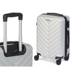 Arte Regal Set 3 Maleta Escama ABS Gris Claro 49x74.5x25 cm