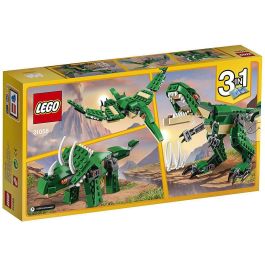 LEGO Creator Dinosaurier 31058 Dinosaurios 3en1 Grandes Juguete de Construcción Multicolor 174 Piezas para Niños y Niñas a partir de 7 Años