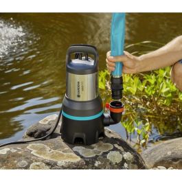 Gardena 25000 Bomba de Aguas Residuales, Caudal 25000 l/h, 1100W, Paso de Partículas 38 mm, Aquasensor Gardena 25000 Bomba de Aguas Residuales, Caudal 25000 l/h, 1100W, Paso de Partículas 38 mm, Aquasensor