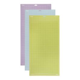 Cricut Set de 3 Tapis de Coupe, Plastique, Multicolore, 30.5 x 60.9 cm PC2003847
