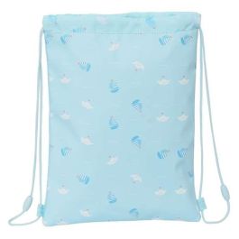 Bolsa Mochila con Cuerdas Safta Ship Azul (26 x 34 x 1 cm)